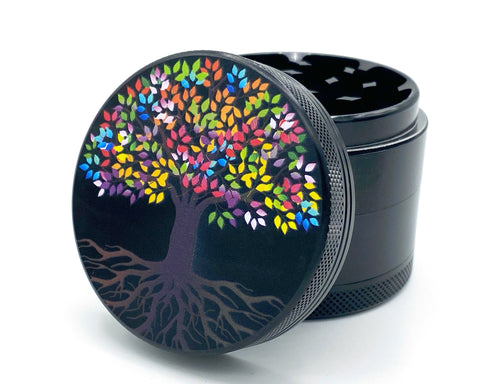 Tree of Life UV Print Herb Grinder – GHG